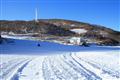 长城岭滑雪场横穿雪道